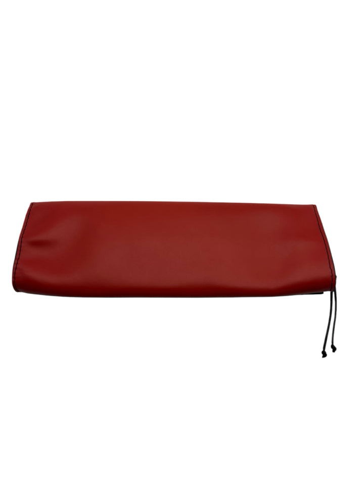 Vivienne Westwood Stop Climate Change Leather Clutch Bag - Eco-Friendly Designer Handbag for Women, Sustainable Fashion Accessory for Parties, Events & Everyday Use