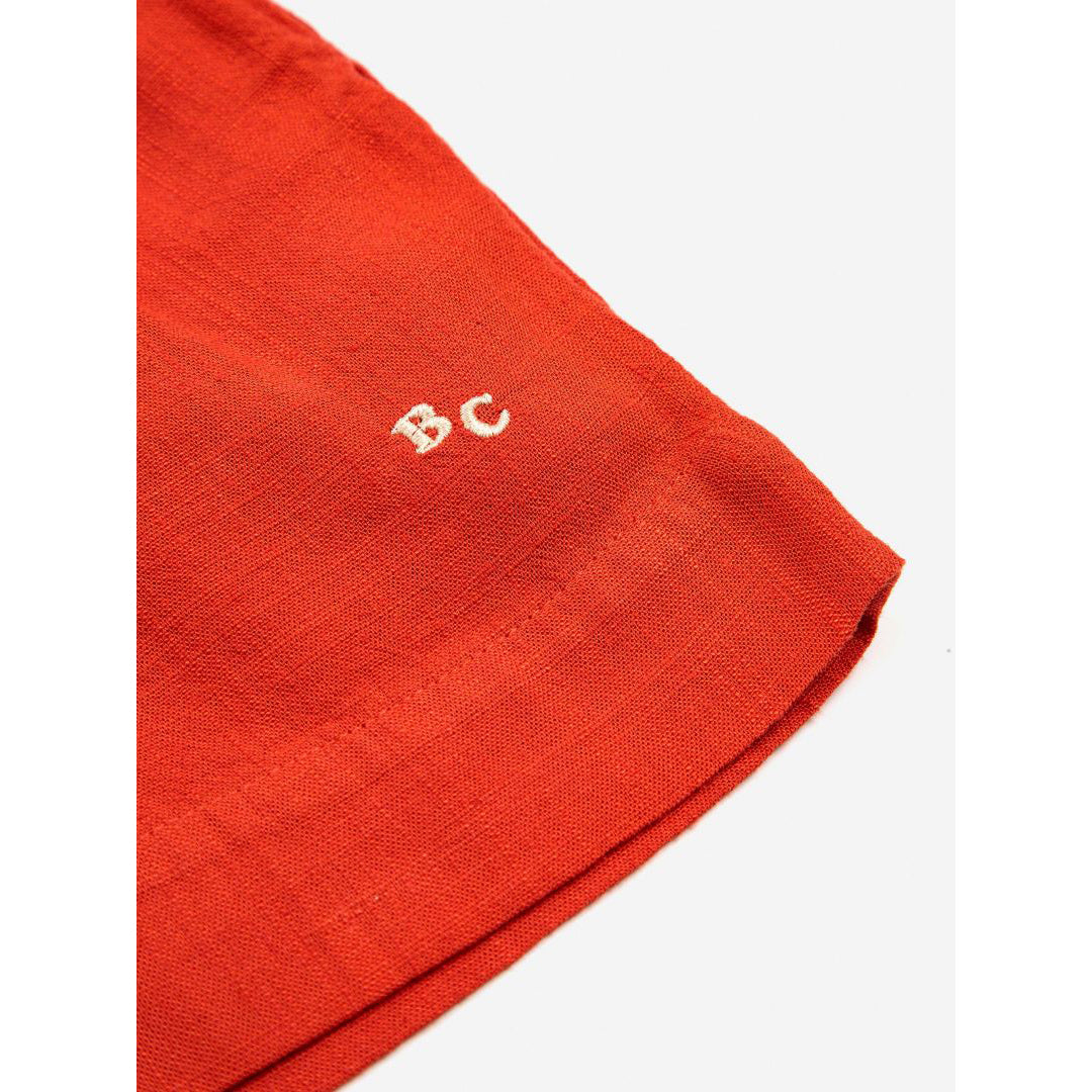 Bobo Choses Geometric Print Woven Bermuda Shorts for Women - Stylish Summer Casual Wear for Beach, Vacation, and Everyday Outfits