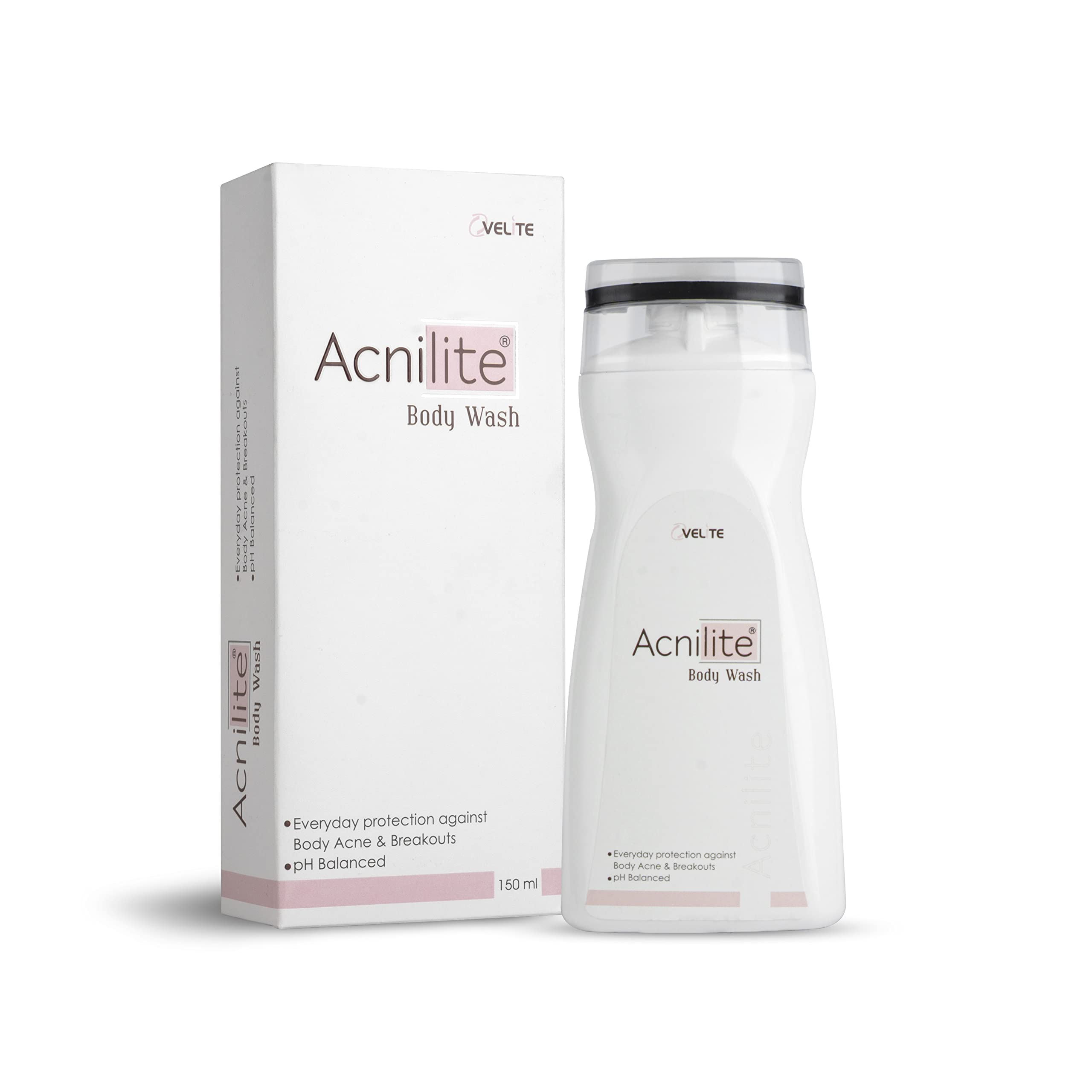 Acnilite Body Wash for Acne-Prone Skin - Gentle Cleansing & Oil Control - Perfect for Daily Shower & Gym Use