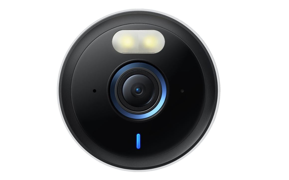 E330 2-Pack Wired Security Camera System with Homebase 3 - Indoor/Outdoor Home Surveillance for Day & Night Protection