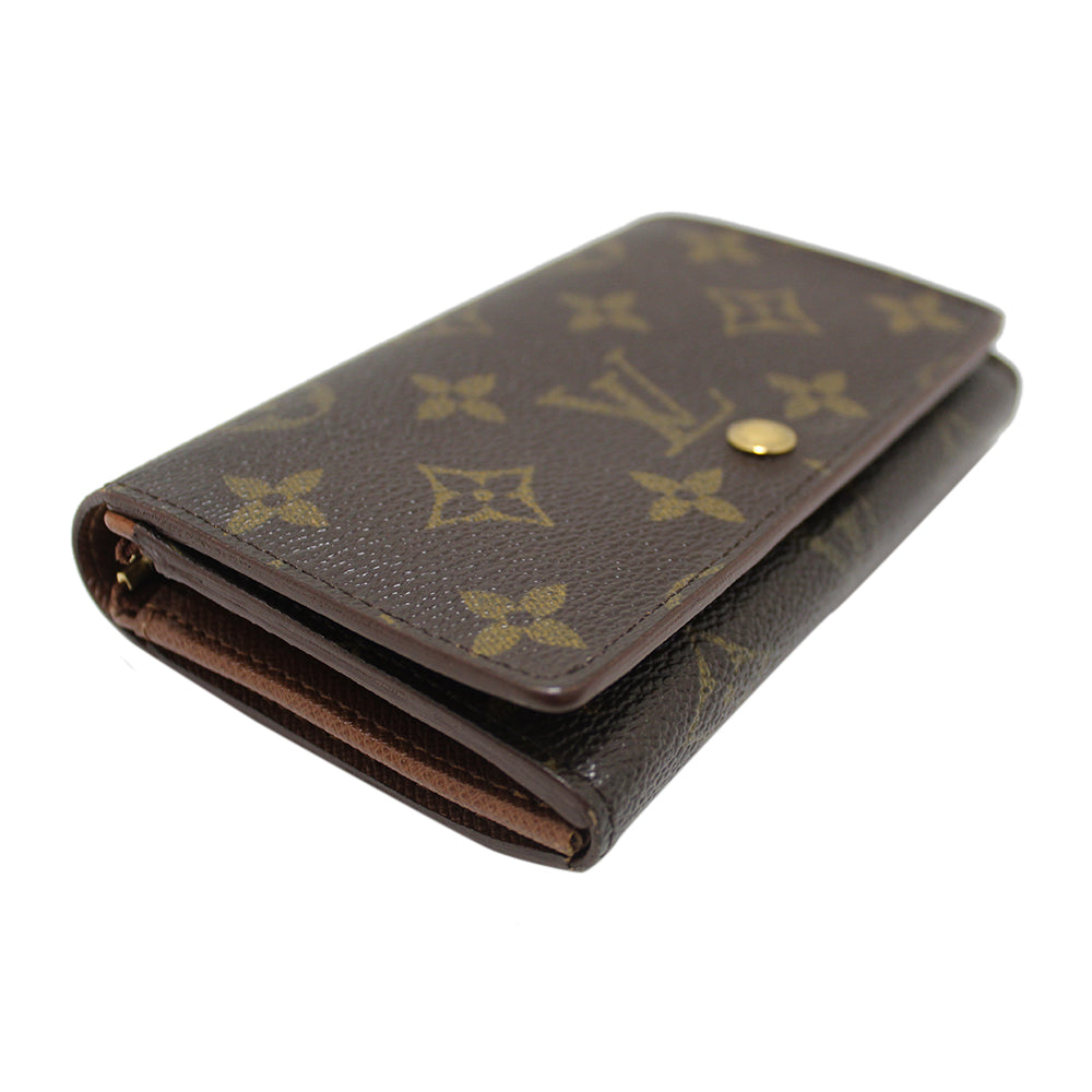 Authentic Louis Vuitton Monogram Canvas Tresor Wallet for Women - Luxury Designer Zip Around Coin Purse for Everyday Use, Travel & Gifts