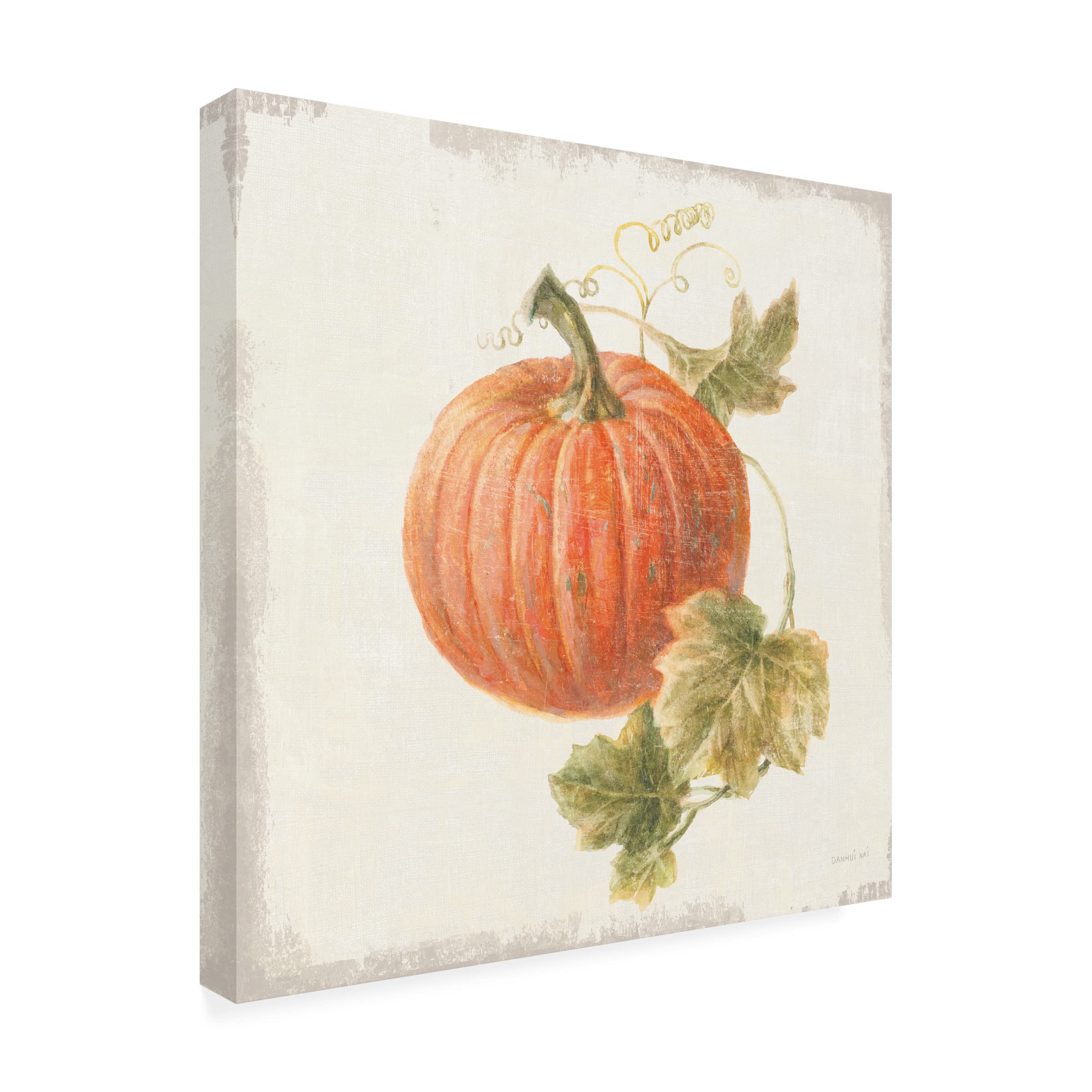 Danhui Nai 'Floursack Autumn VIII' Canvas Wall Art Print - Modern Home Decor for Living Room, Bedroom & Office
