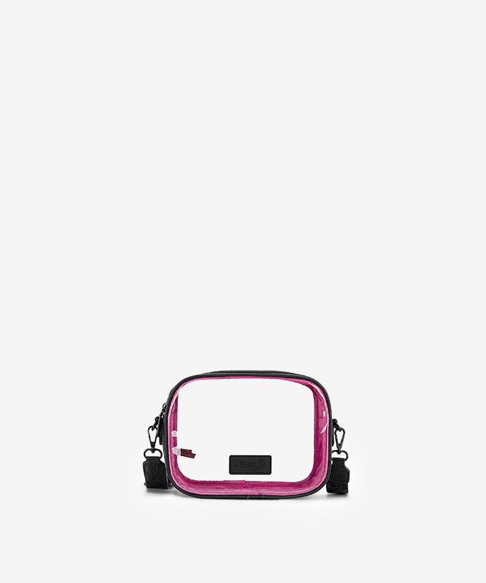 Wrangler Clear Crossbody Stadium Bag for Concerts, Sports Events & Travel - Approved for NFL, MLB, NBA & NCAA Games