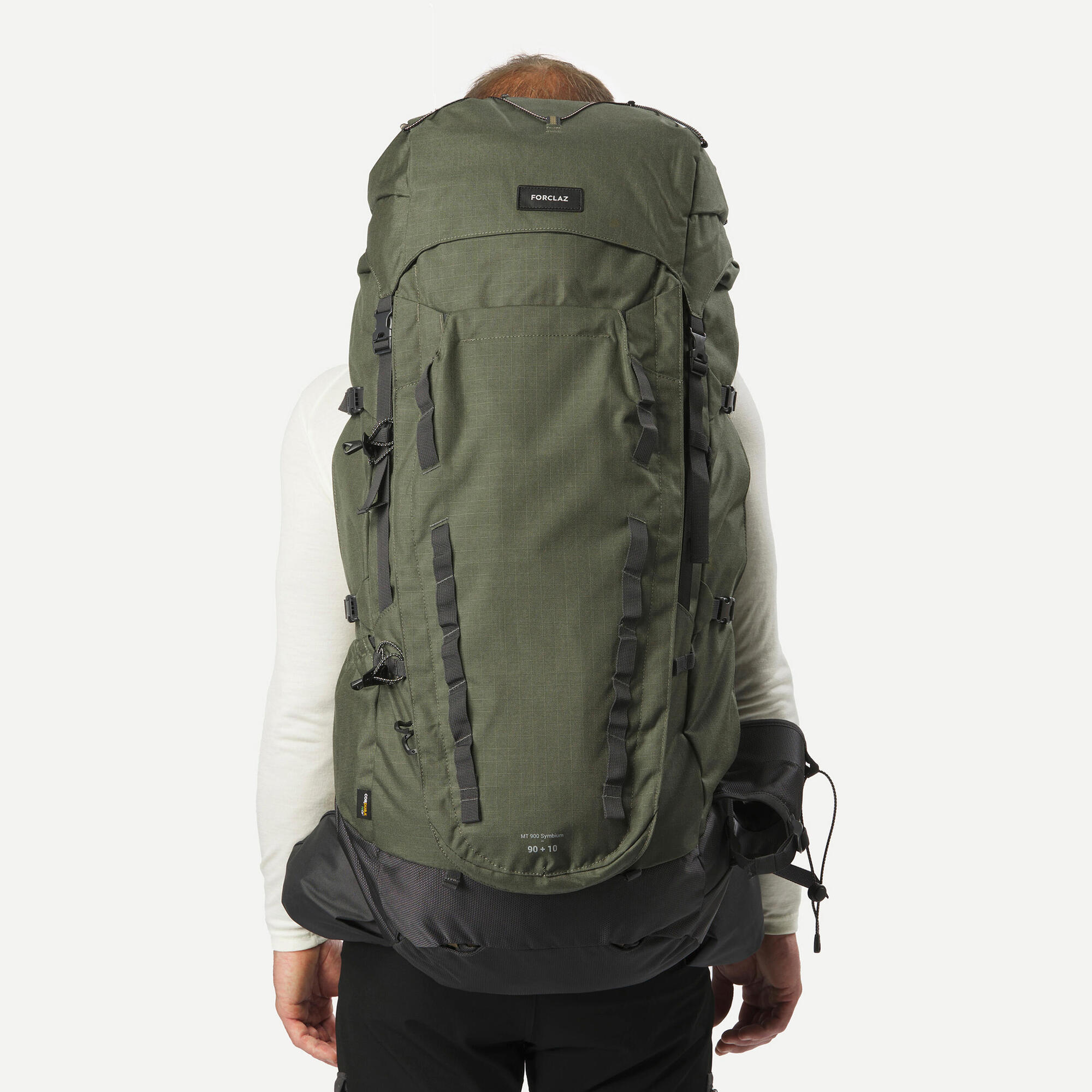 Forclaz Men's MT900 Symbium2 90+10L Lightweight Hiking Backpack - Durable Travel Backpack for Camping, Trekking & Outdoor Adventures