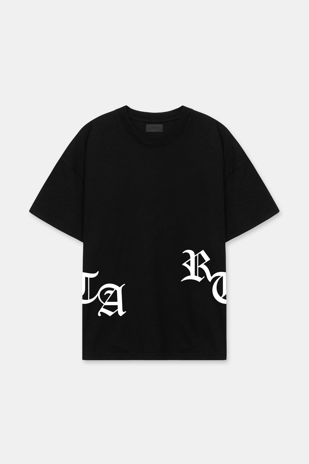 COLT TEE | Black & White Wrap Around T-Shirt for Men & Women | Casual Wear, Street Style, Everyday Outfits