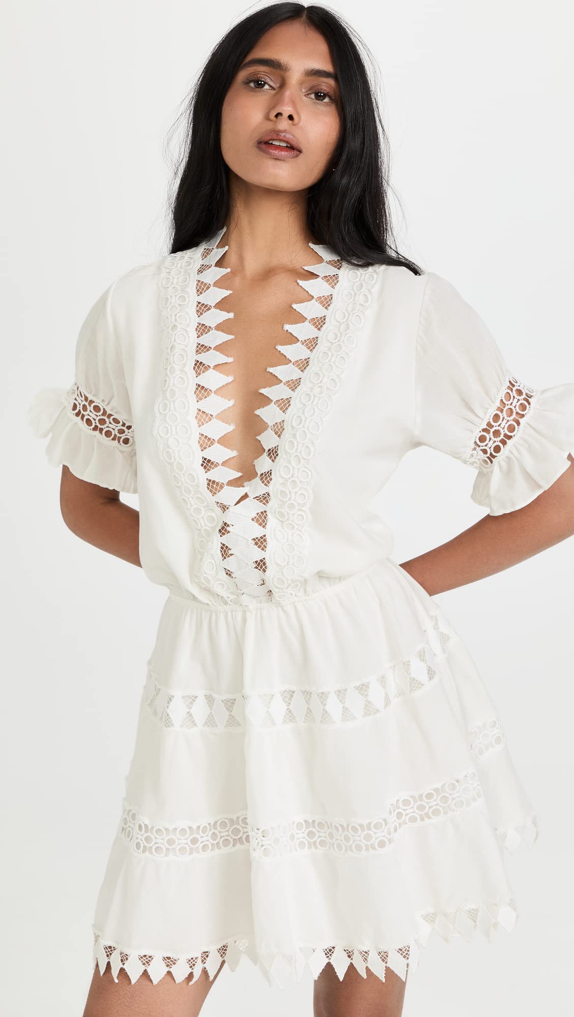Peixoto Women's Ora Dress - Flowy Summer Maxi Dress with Pockets, Boho Chic Beach Dress for Vacation, Wedding, or Casual Wear