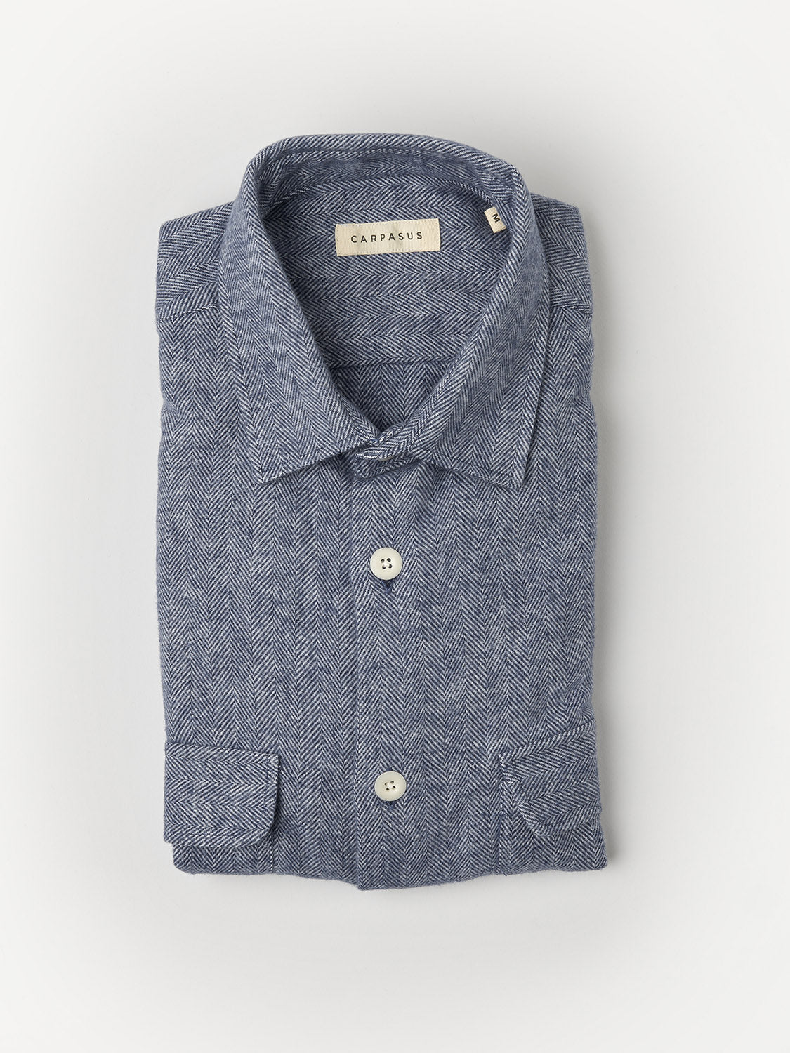 Premium Flannel Shirt for Men - Soft & Warm Neve Navy Plaid - Perfect for Outdoor Adventures & Casual Wear