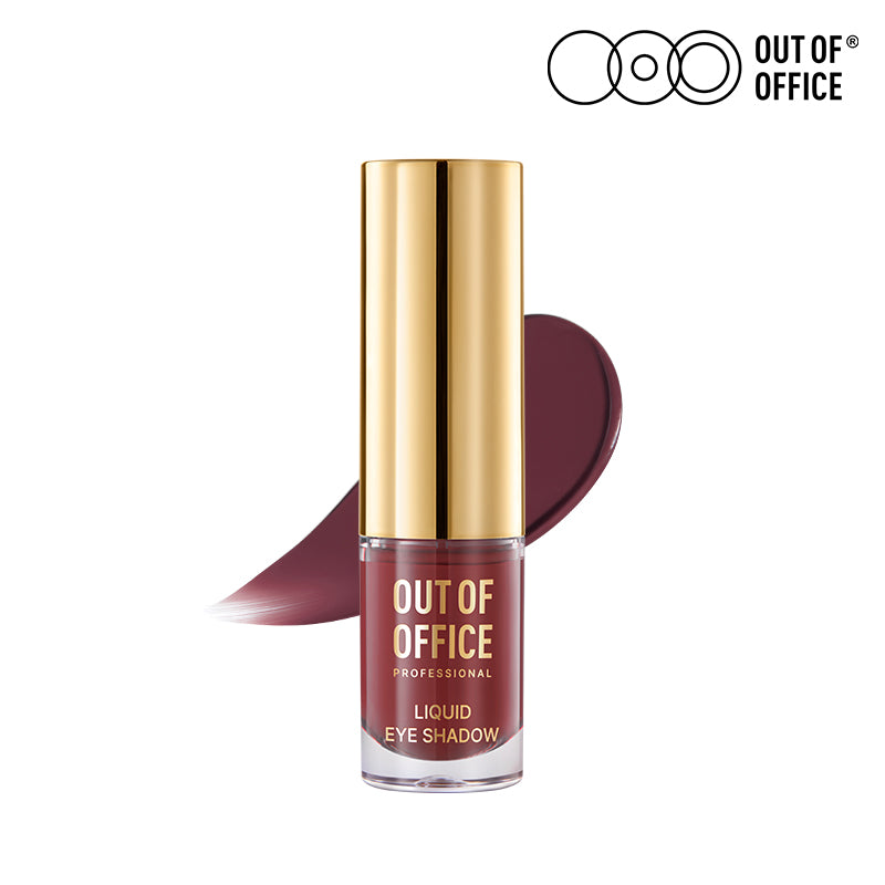 OUT OF OFFICE Airy Matte Liquid Eyeshadow - Long Lasting Waterproof Eyeshadow Makeup for Day & Night Wear - Perfect for Parties, Weddings & Everyday Use
