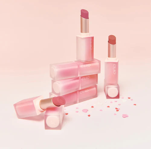 CLIO Chiffon Mood Lipstick - 3.2g Velvet Matte Liquid Lipstick, Long Lasting & Hydrating, Perfect for Daily Wear & Special Occasions