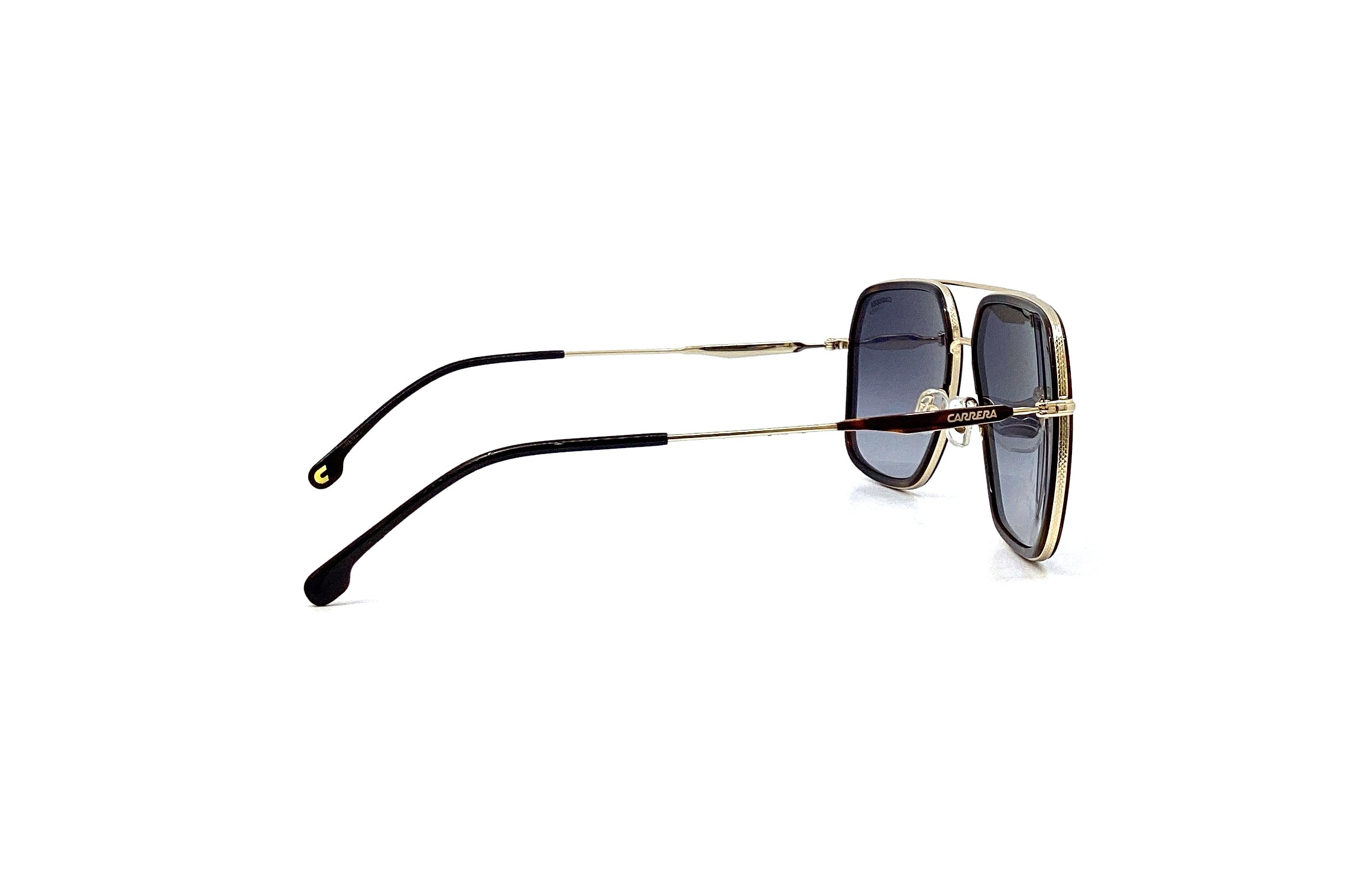 Carrera 273/S Gold Sunglasses - Polarized UV Protection Aviator Glasses for Men & Women - Perfect for Driving, Outdoor Sports & Fashion