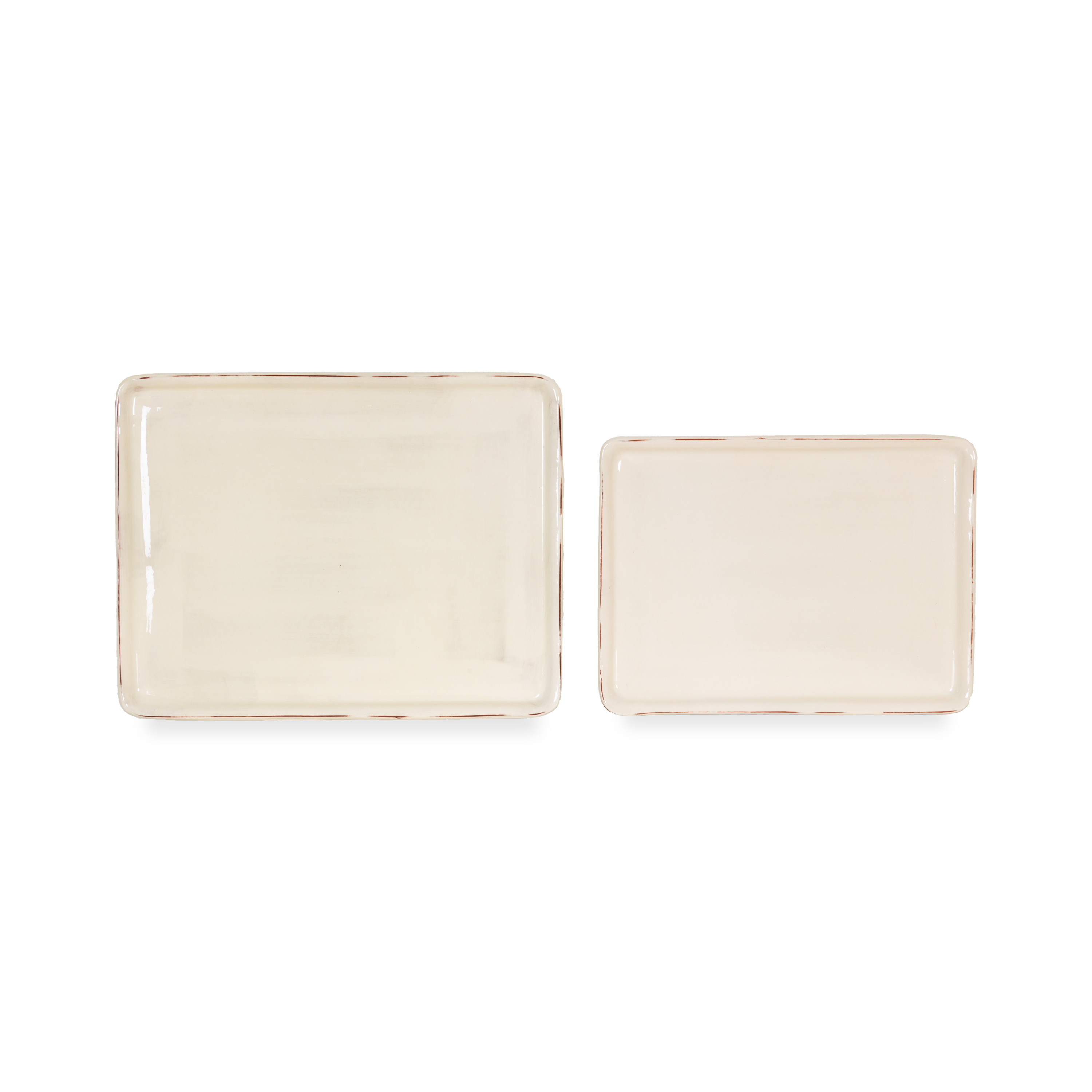 Elegant Rectangle Ceramic Tray - Decorative Serving Dish for Home Decor, Dining & Gift Giving | Perfect for Jewelry Display, Bathroom Organizer & Coffee Table Decor