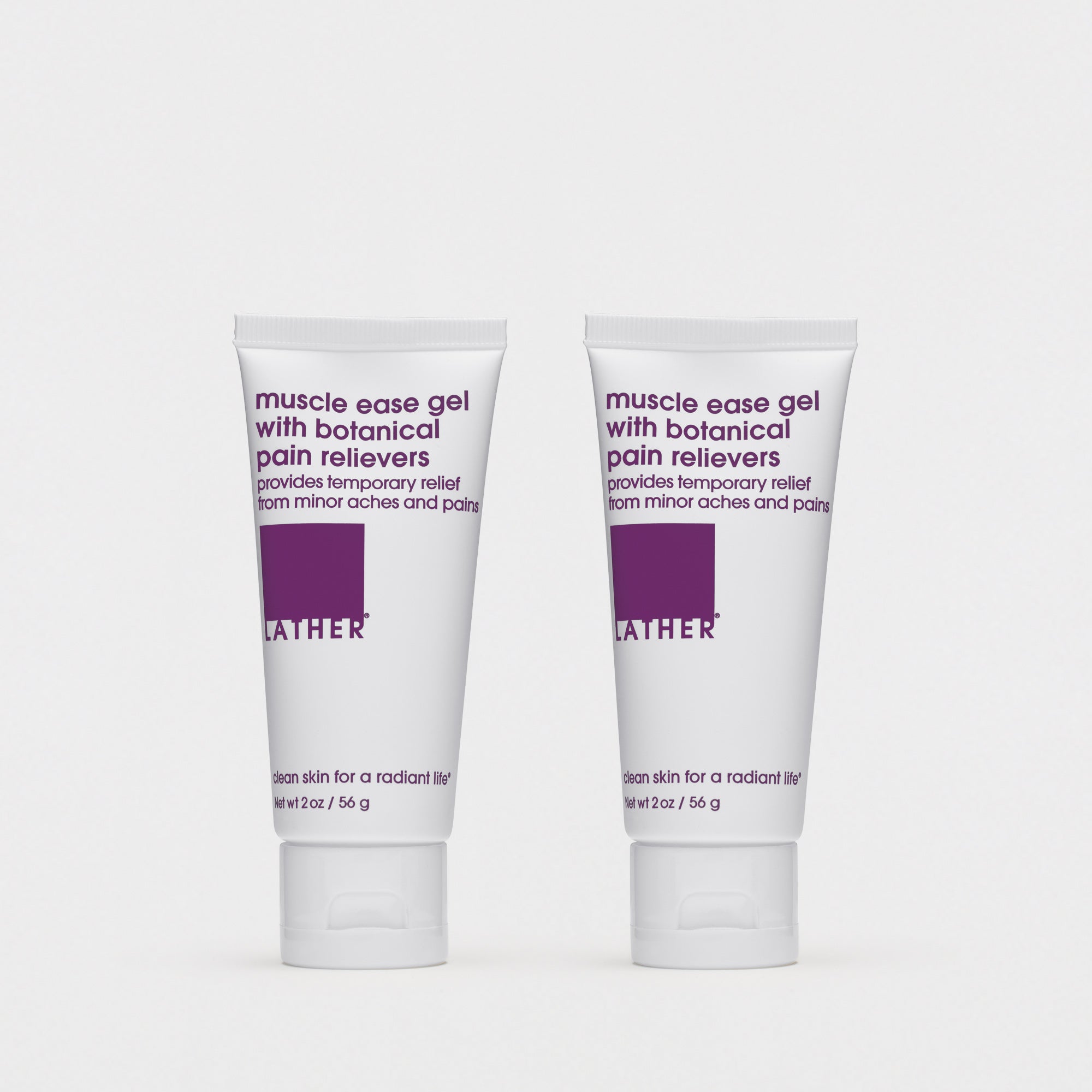 Muscle Ease Gel with Natural Pain Relievers - 2 Pack for Fast Joint & Muscle Pain Relief - Perfect for Athletes, Gym Workouts & Post-Exercise Recovery