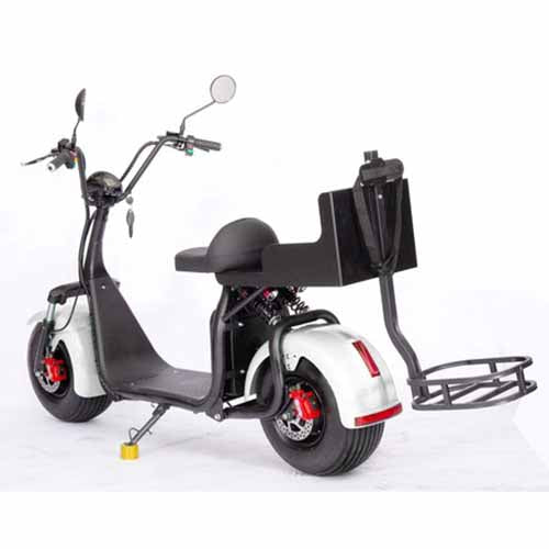 2000W 60V Electric Fat Tire Trike - 3 Wheel Scooter Moped Bike with Golf Rack, Similar to CityCoco Bike CT 3G - Perfect for Commuting, Golf Course Transport & Urban Adventure