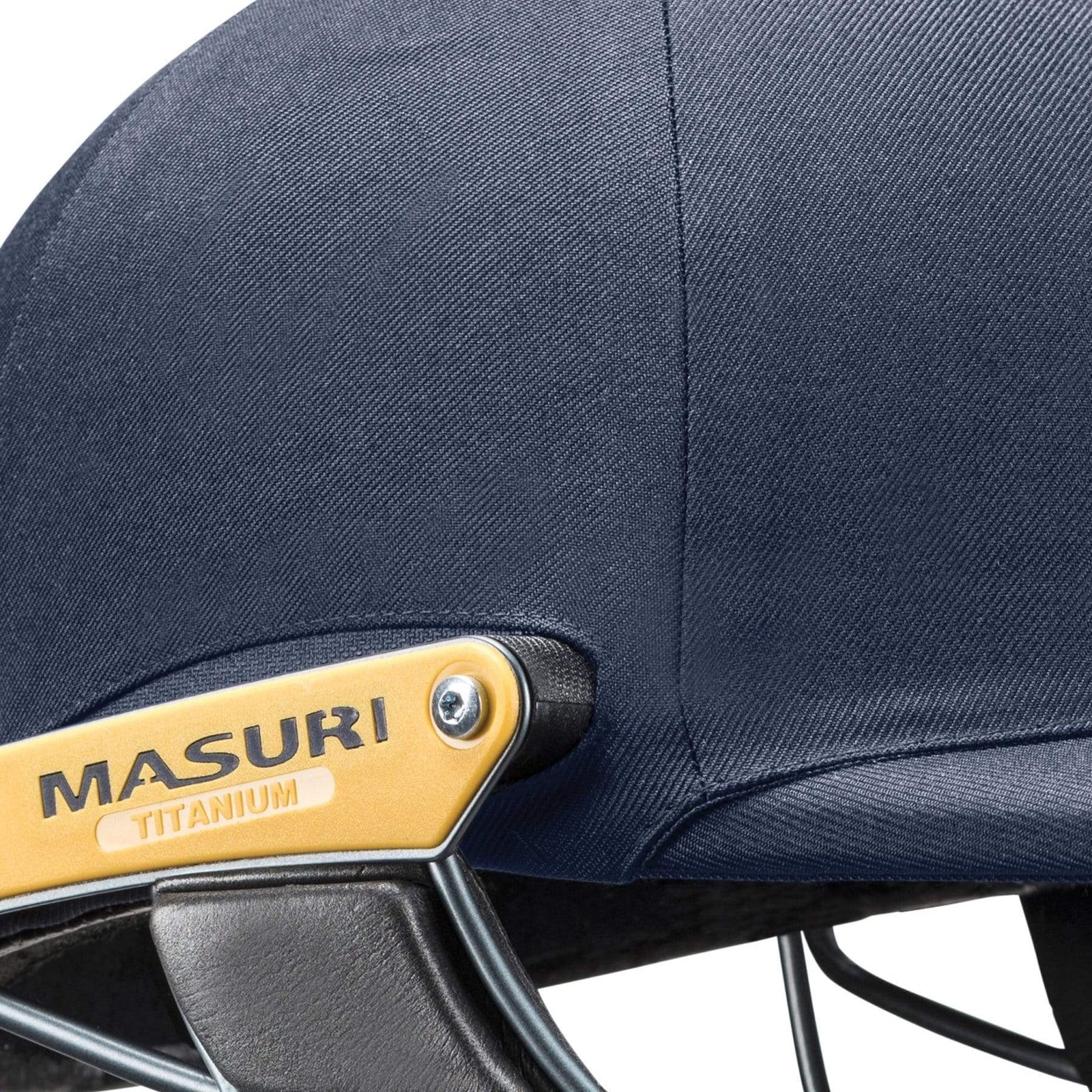 Masuri E Line Titanium Senior Cricket Helmet - Lightweight Protective Headgear for Adult Players - Perfect for Practice, Matches & Training Sessions