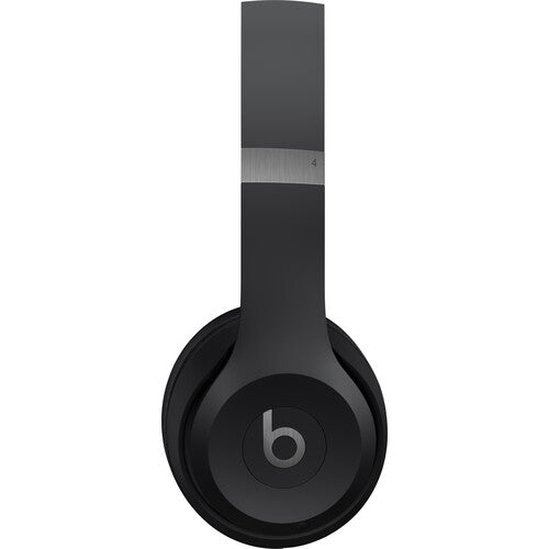 Beats Solo 4 Wireless On-Ear Headphones with Active Noise Cancelling - Matte Black (MUW23LL/A) | Bluetooth Headset for Gym, Travel & Work