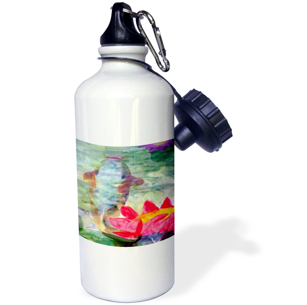 3D Rose Straw Water Bottle - BPA Free Reusable Stainless Steel Tumbler with Lid & Straw for Hot & Cold Drinks - Perfect for Gym, Hiking, Office & Travel