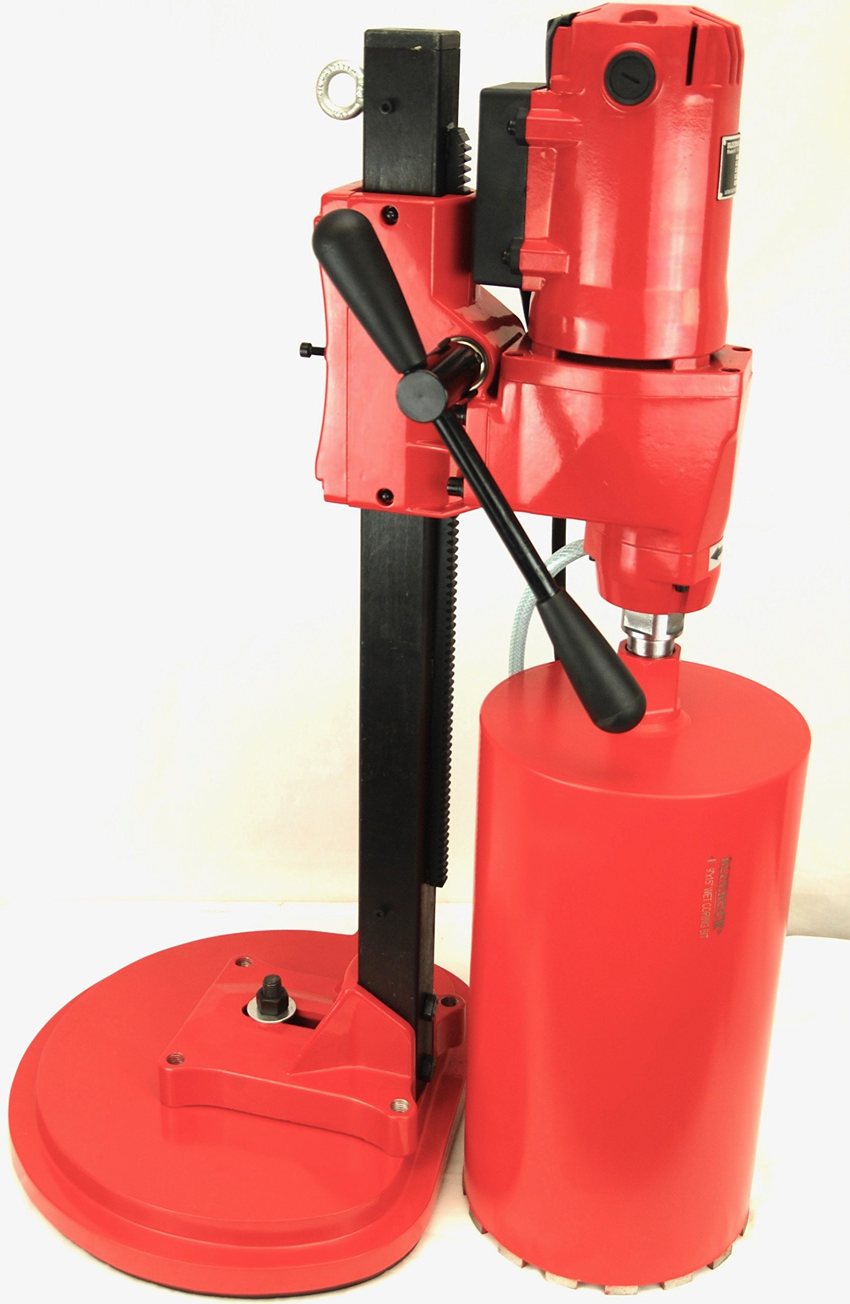 BLUEROCK Model Z1VB Universal Vacuum Base for Concrete Core Drill Stand - Heavy Duty Vacuum Mount for Masonry Drilling - Perfect for Construction, Renovation & DIY Projects