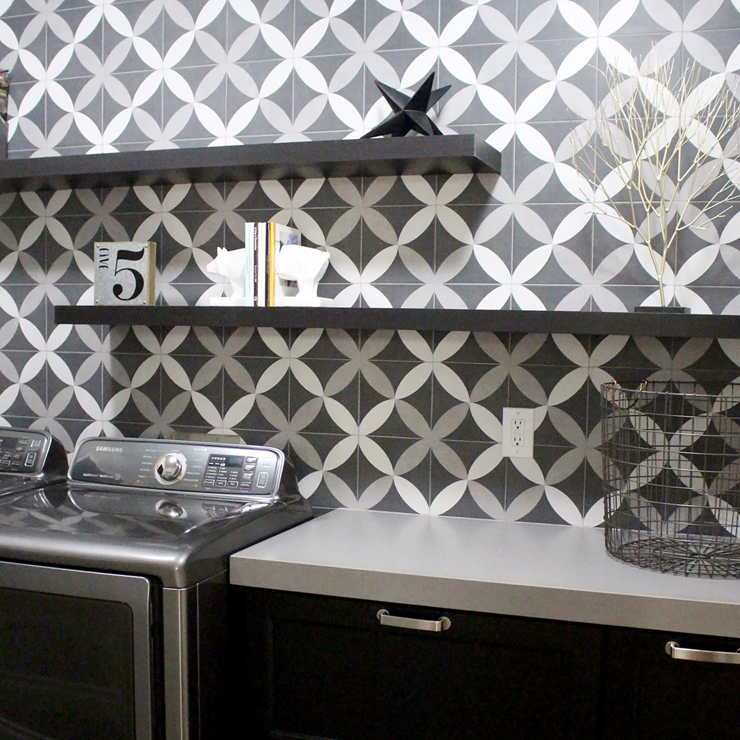 Merola Tile Twenties Petal 7-3/4