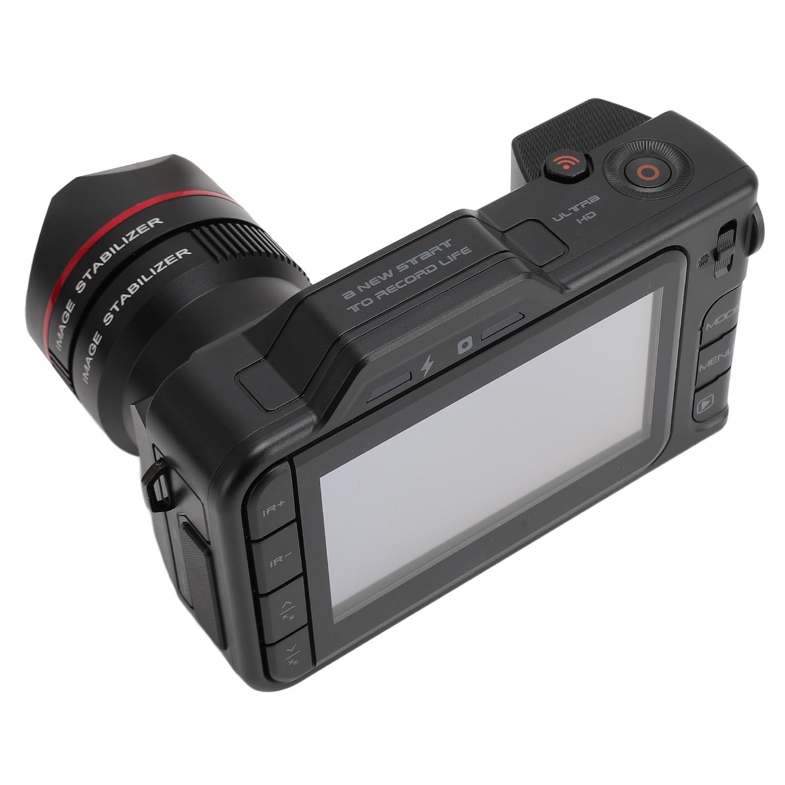 5K Digital Camera with 50MP 50x Zoom - 4in Screen Night Vision Travel Camera | 5G WiFi, 4800mAh Battery, Autofocus & UV Filter | Perfect for Vlogging, Travel Photography & Low Light Shooting