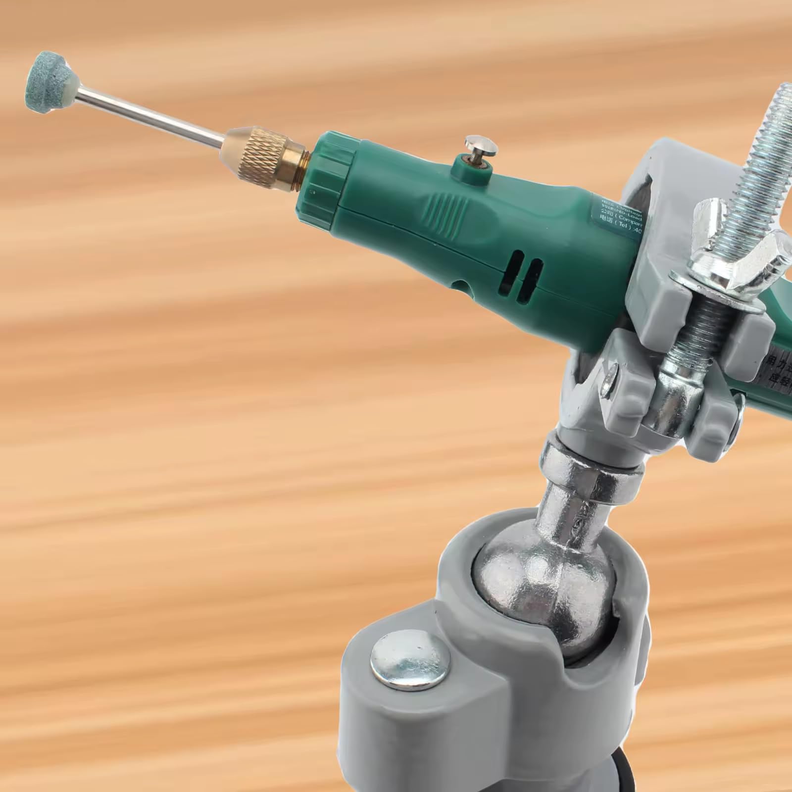360° Rotating Bench Clamp Vise - Heavy Duty Grinder Holder for Metal & Woodworking, Jewelry Making - Perfect for Drilling, Sanding & Small Workshop Projects