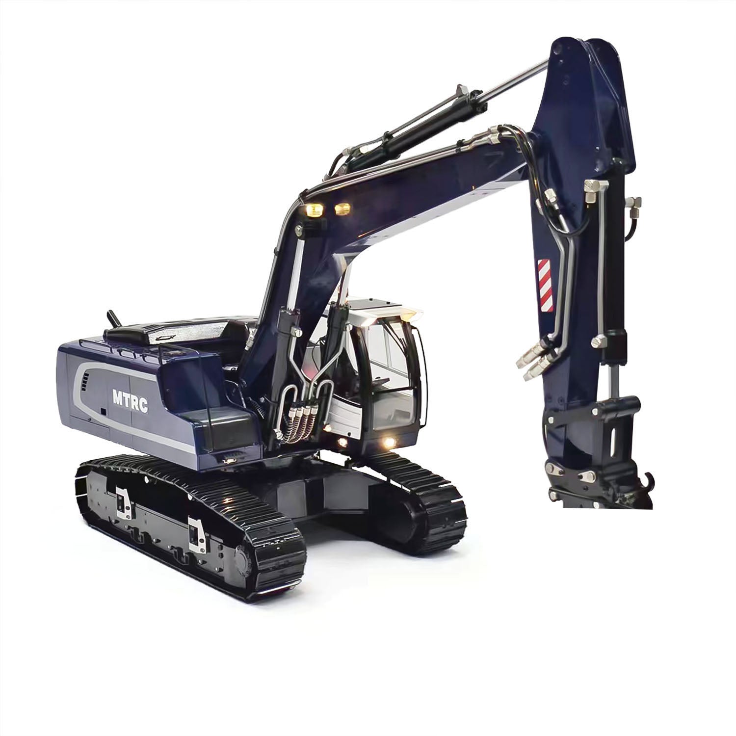1/14 Scale Metal R946 RC Hydraulic Excavator Toy - Remote Control Construction Digger with Tiltable Clamshell Bucket, DIY Assembled Model Car for Adults & Kids | Construction Site Play, Sandbox Toy, Collector's Item, STEM Learning Gift