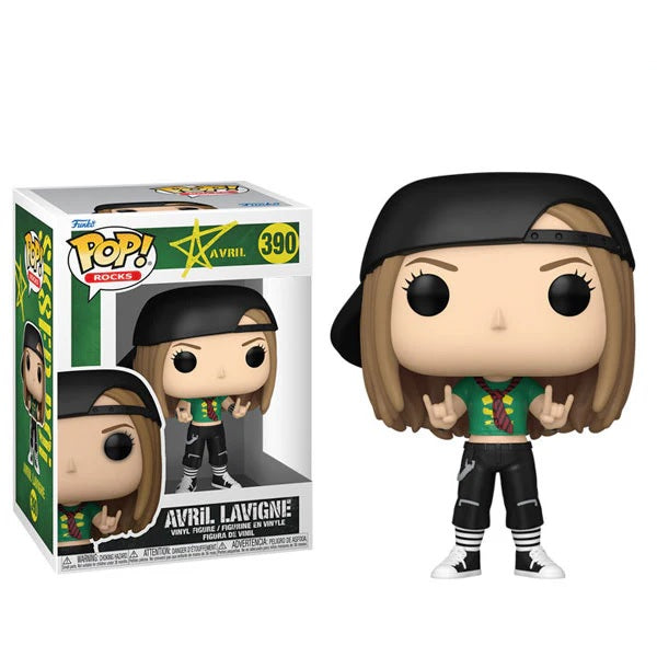Funko Pop! Rocks: Avril Lavigne Sk8ter Boi Collectible Vinyl Figure - Perfect for Music Fans & Pop Culture Collectors - Great Gift for Birthday, Christmas & Home Decor