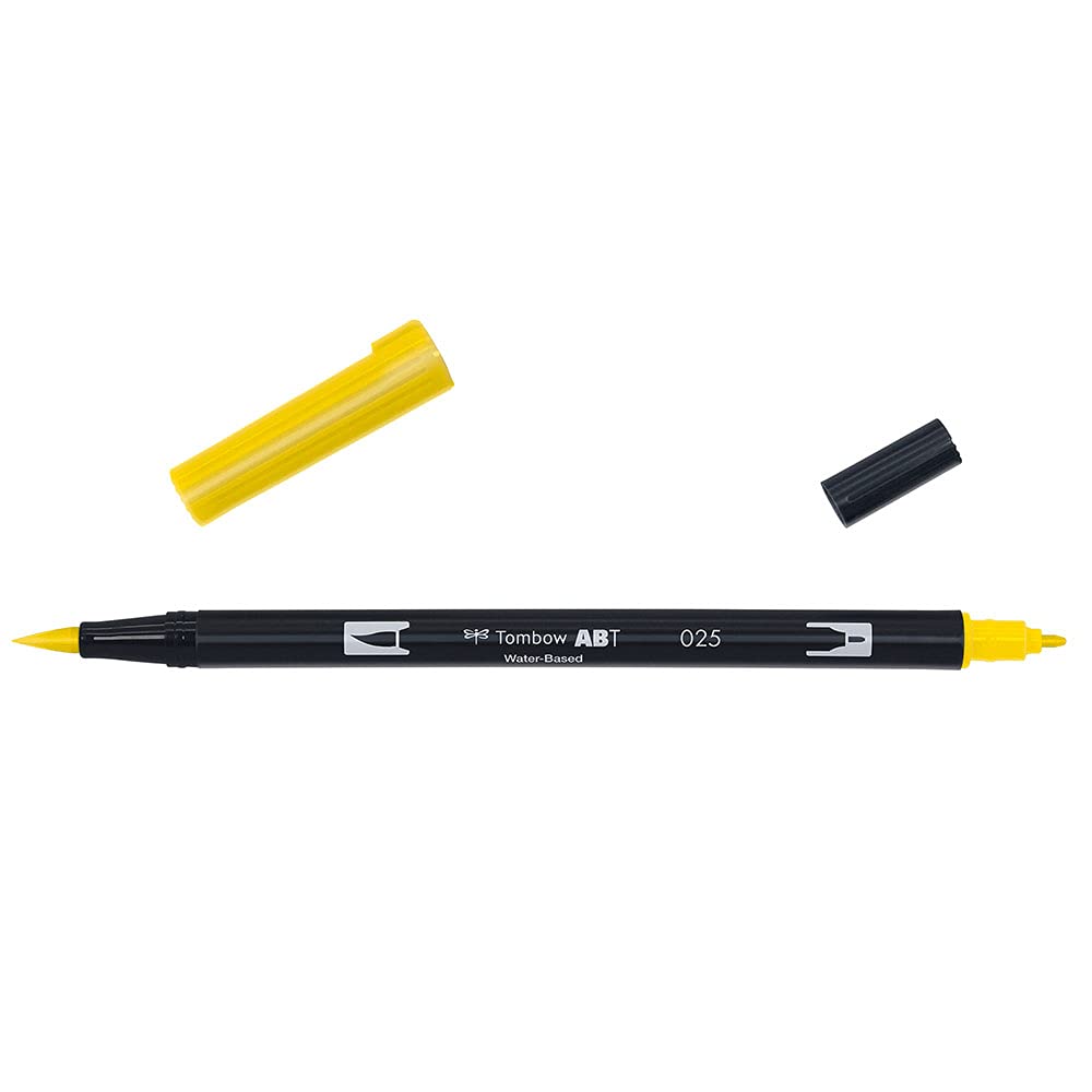 Tombow ABT-108C Dual Brush Pen Set with 107 Colors & Blender - Perfect for Calligraphy, Hand Lettering, Coloring & Art Projects