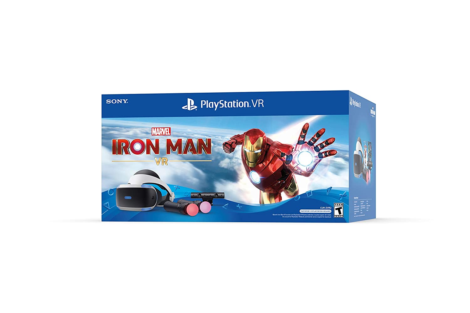 PlayStation VR Marvel's Iron Man VR Bundle - Virtual Reality Headset for Gaming | Immersive Superhero Experience | Perfect for Marvel Fans & VR Enthusiasts