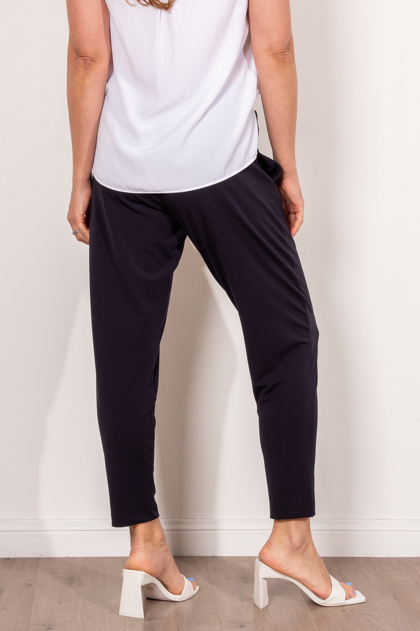 Mela Purdie Base Pant Powder Knit - Women's High-Waisted Stretch Yoga Pants for Workout, Lounge & Everyday Wear
