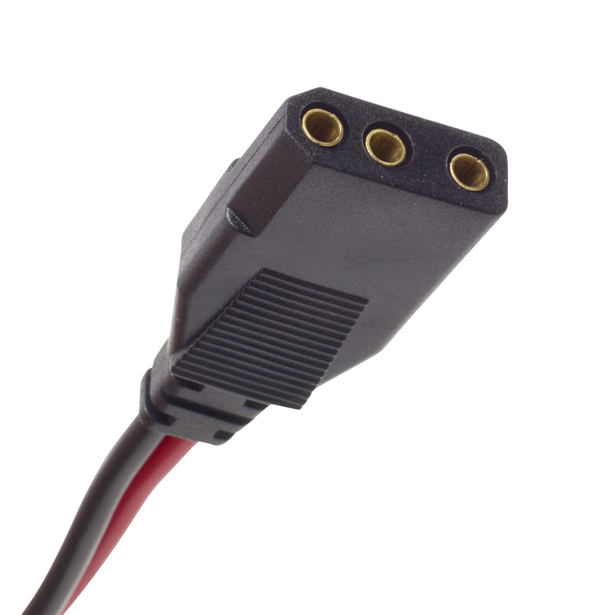 RoadPro RPPS-227 3 Pin 2 Wire CB Radio Fused Power Cable - Red | Heavy Duty Power Supply for Truckers & Off-Road Vehicles | Perfect for Long Haul Travel & Emergency Communication