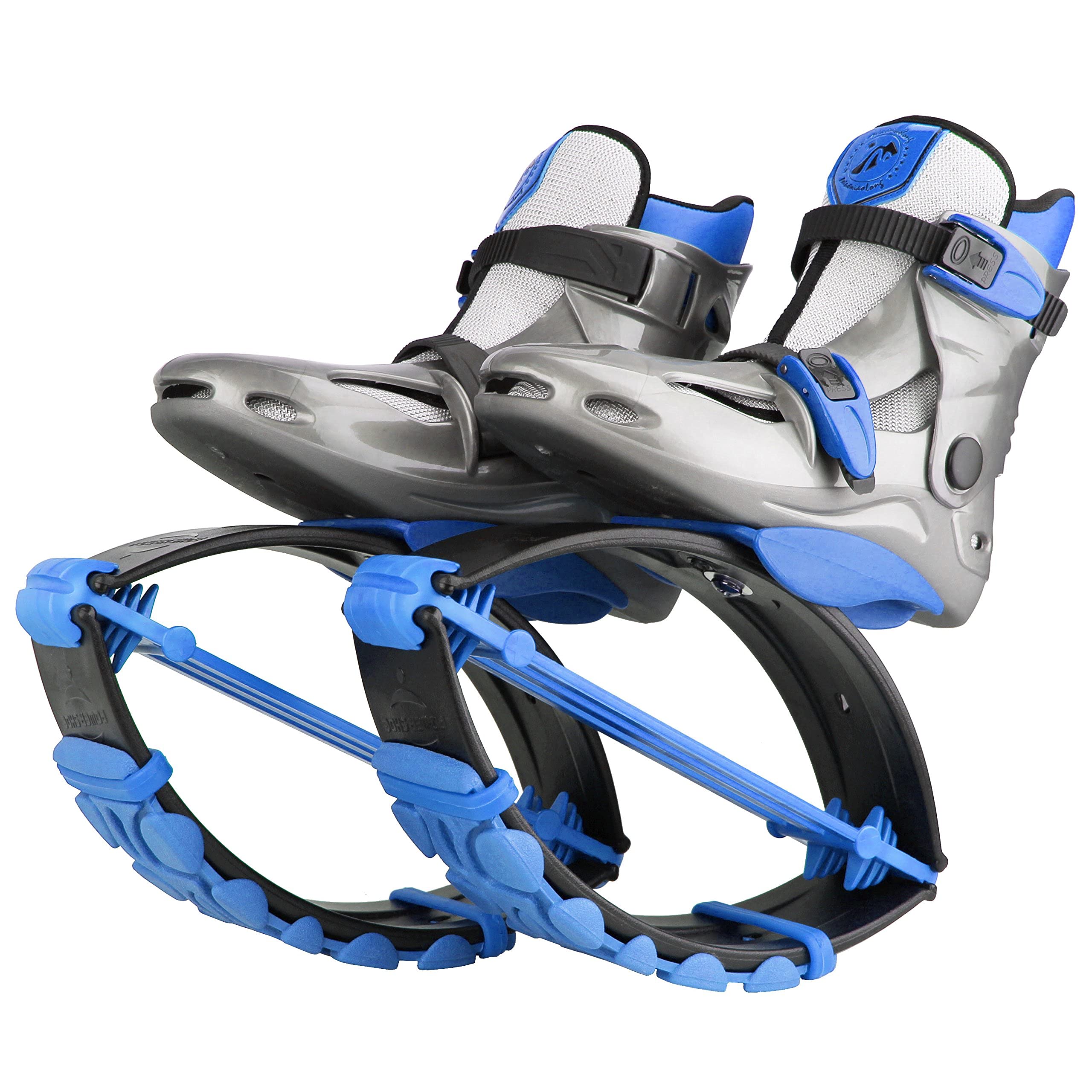 Joyfay Blue Unisex Fitness Jump Shoes - Bounce Shoes for Men & Women (Medium) - Perfect for Trampoline, Aerobics, and Workout Training