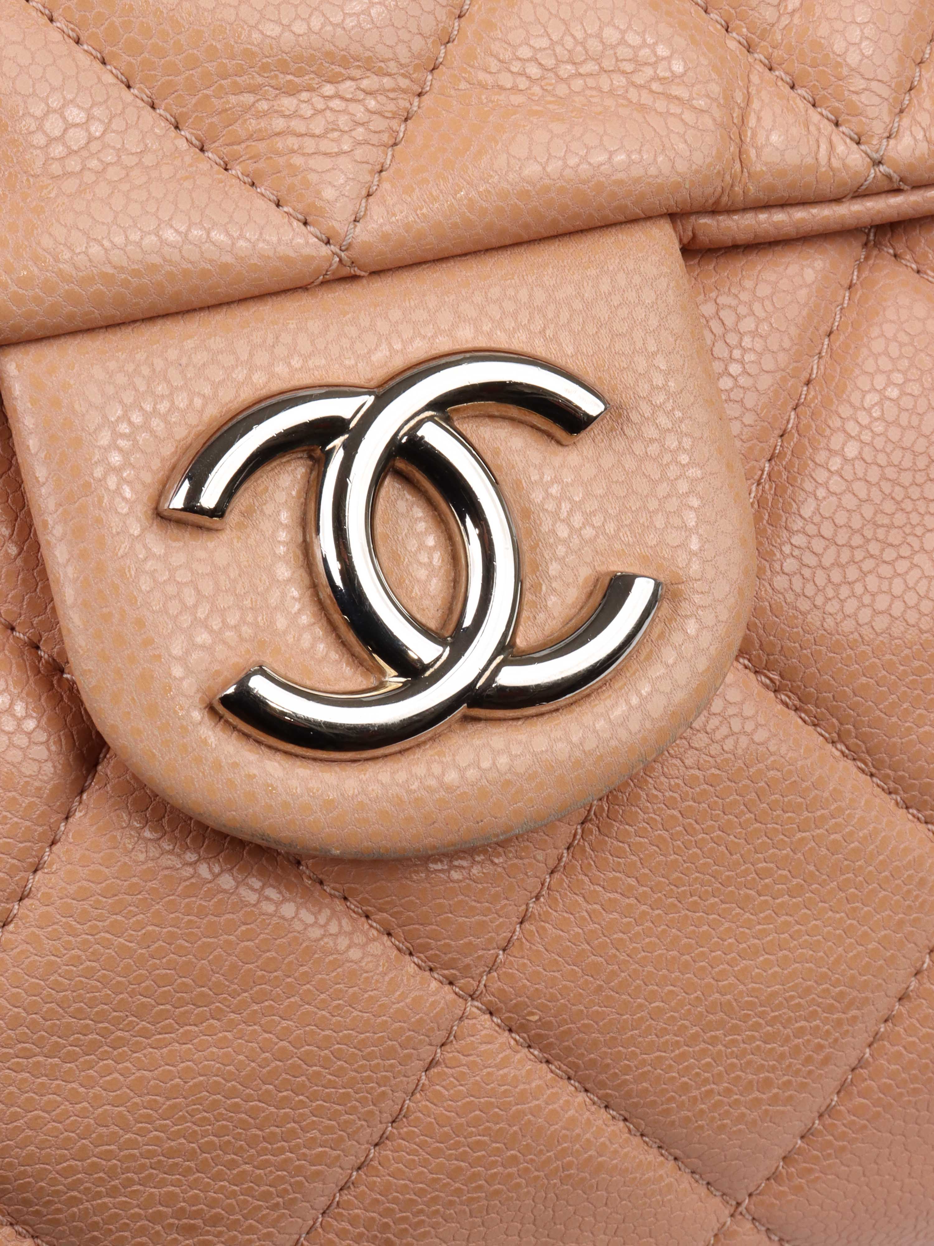 Chanel Patent Salmon Leather Shoulder Bag for Women - Luxury Designer Handbag for Evening Parties, Date Nights & Special Occasions