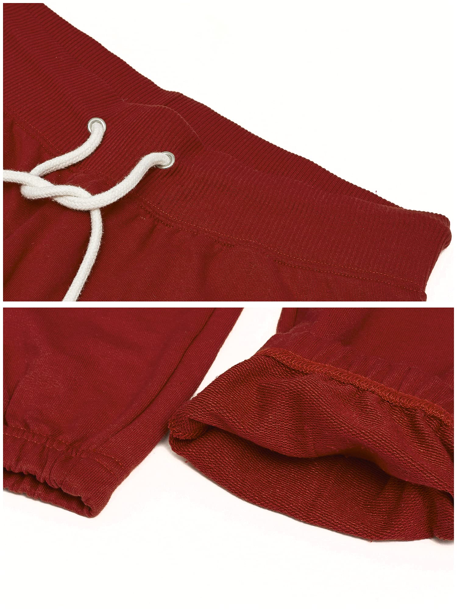 U.S. Polo Assn. Women's Essential French Terry Joggers with Pockets - Soft, Breathable Sweatpants for Lounge, Yoga & Running | Casual Comfort Pants for Women