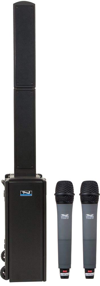 Anchor Audio Beacon Dual Package with 2 Wireless Microphones - Portable PA System for Outdoor Events, Weddings & Public Speaking | High-Quality Sound Amplifier