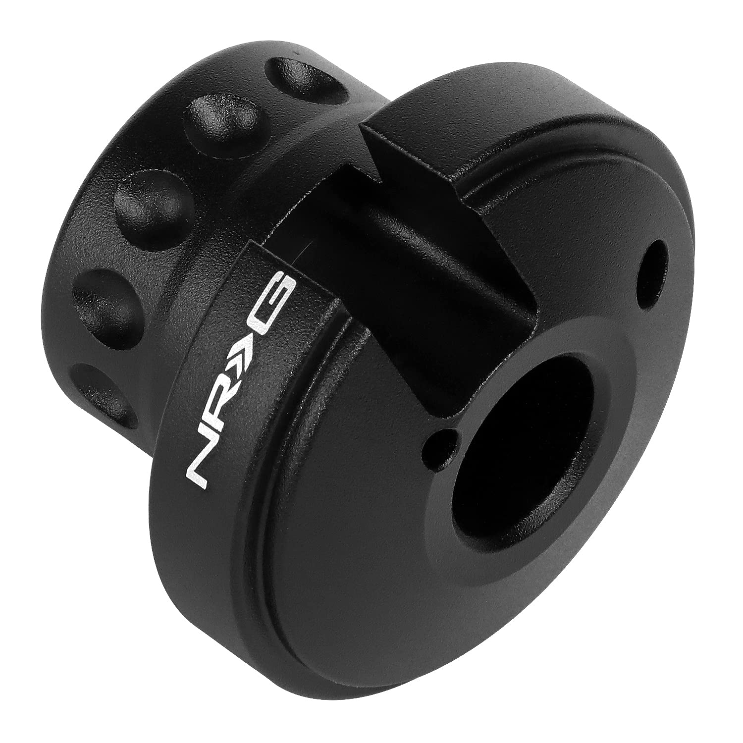 NRG Innovations SRK-RL170H-BK Steering Wheel Short Hub Adapter - Compatible with Dodge, GM, Chevy (1969-1994) & Buick, Cadillac, Oldsmobile (1969+) - Perfect for Car Racing, Drifting & Custom Builds