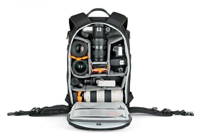 Lowepro ProTactic BP 350 AW II Waterproof Camera Backpack with Laptop Compartment - Perfect for Travel, Hiking & Professional Photography Gear Storage