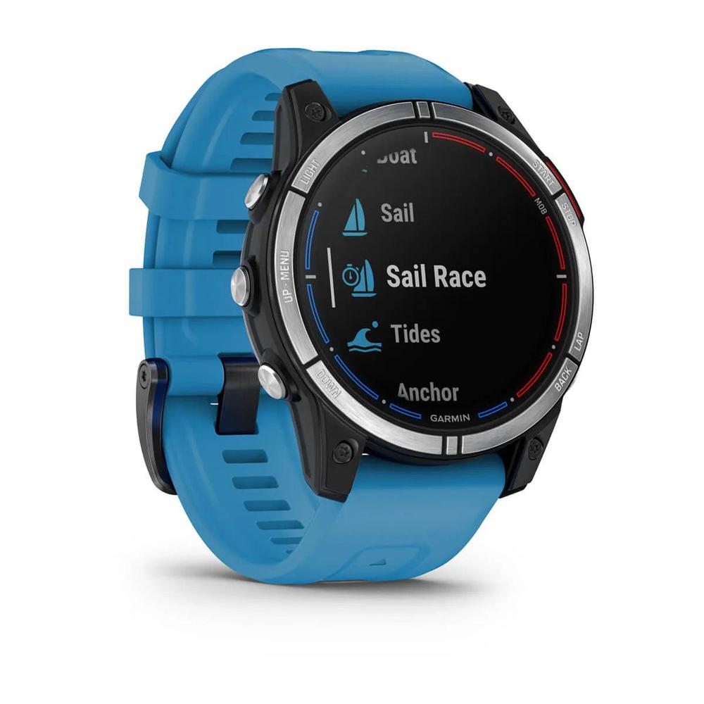 Garmin Quatix 7 Standard Multisport GPS Smartwatch - Marine & Outdoor Activities, Sailing, Fishing, Boating