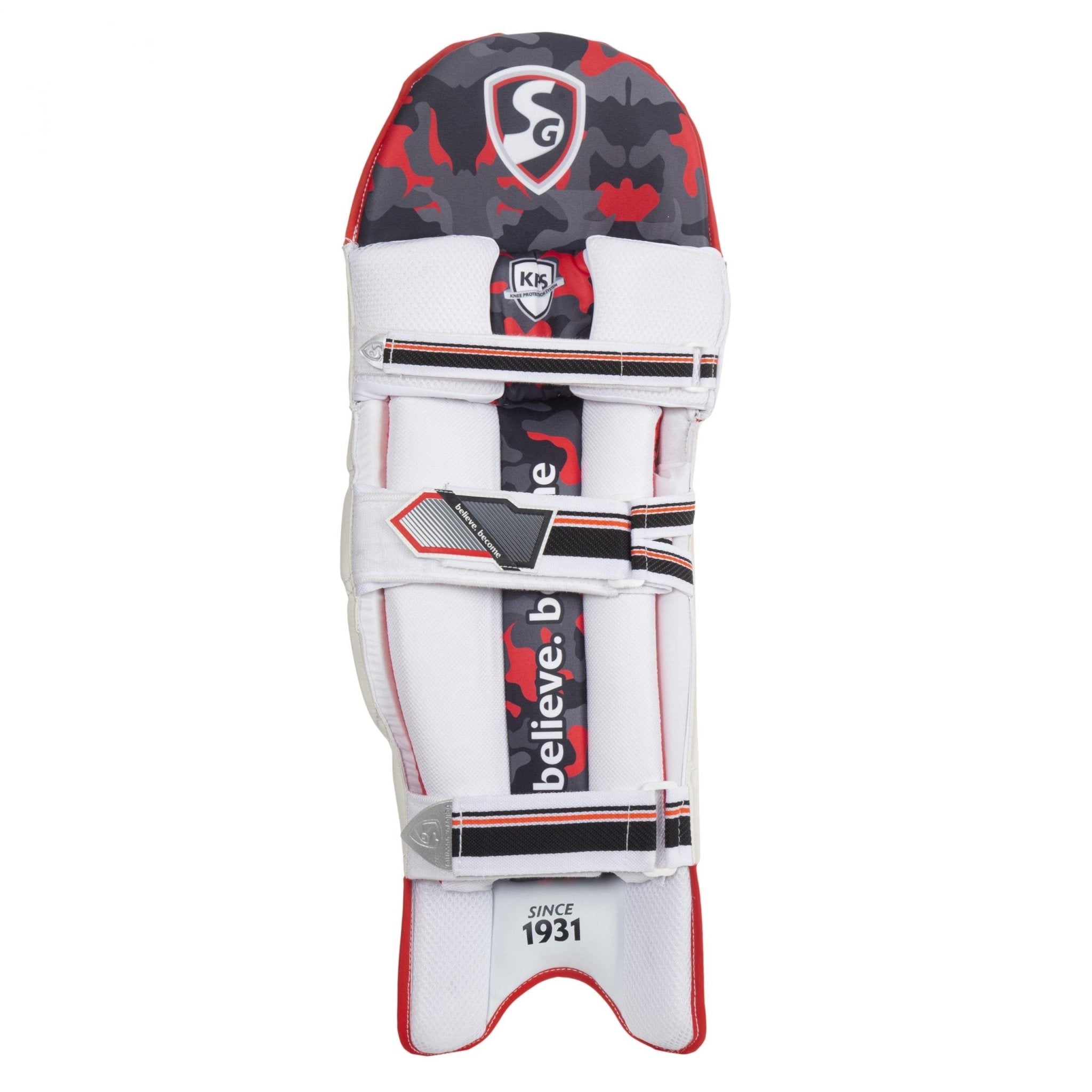 Premium SG Test Cricket Batting Pads - Lightweight Leg Guards for Professional & Amateur Players - Perfect for Practice, Matches & Training Sessions