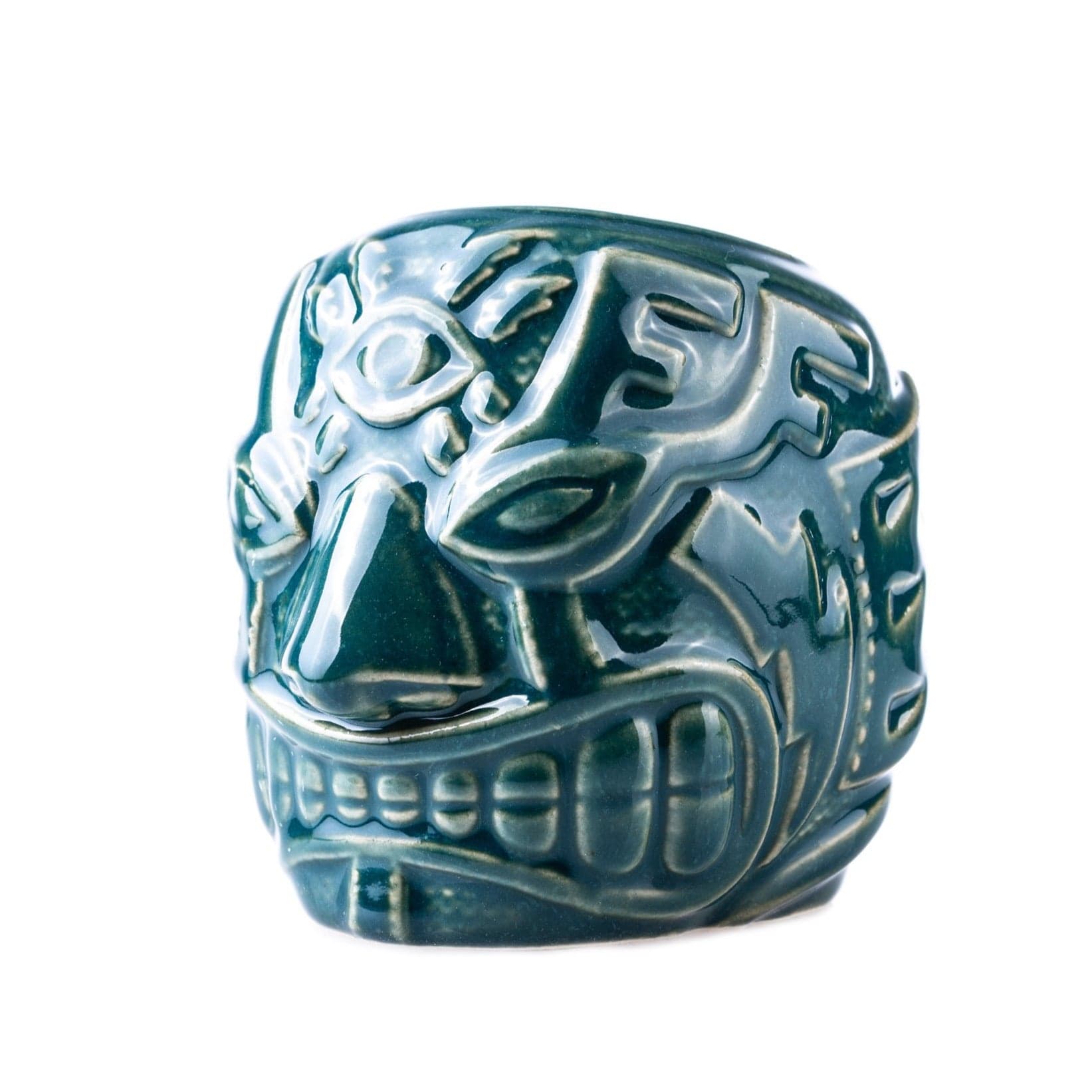 Fantastic Eye Tiki Mug - Handcrafted Ceramic Cup for Tropical Cocktails & Exotic Drinks - Perfect for Luau Parties, Beach Bars & Home Decor