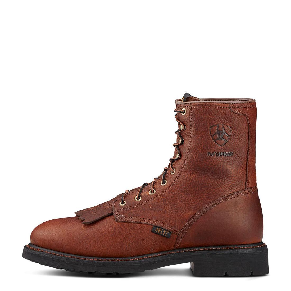 Cascade 8 inch Soft Toe Waterproof Boot Sunshine