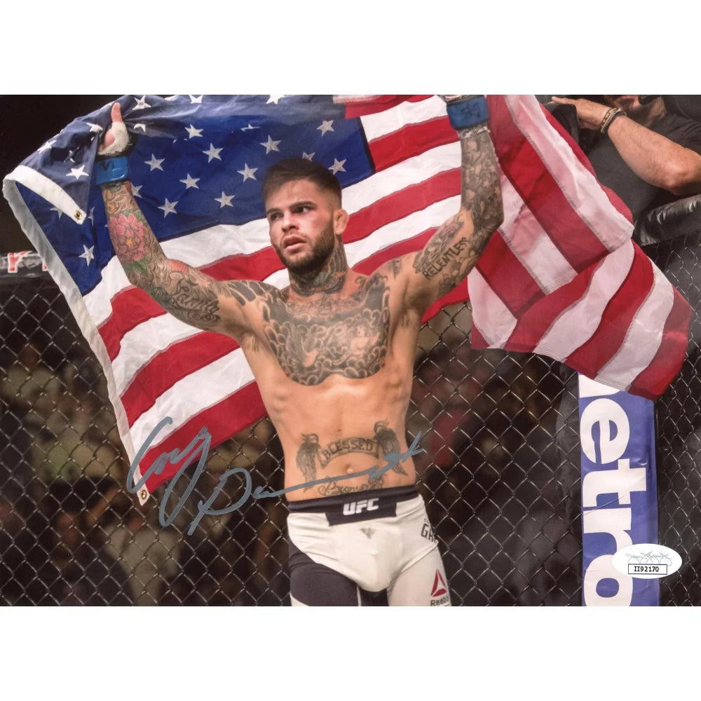 Cody Garbrandt Autographed 8x10 Photo - UFC Fighter Signed Memorabilia with JSA COA - Perfect for Sports Collectors and MMA Fans Display