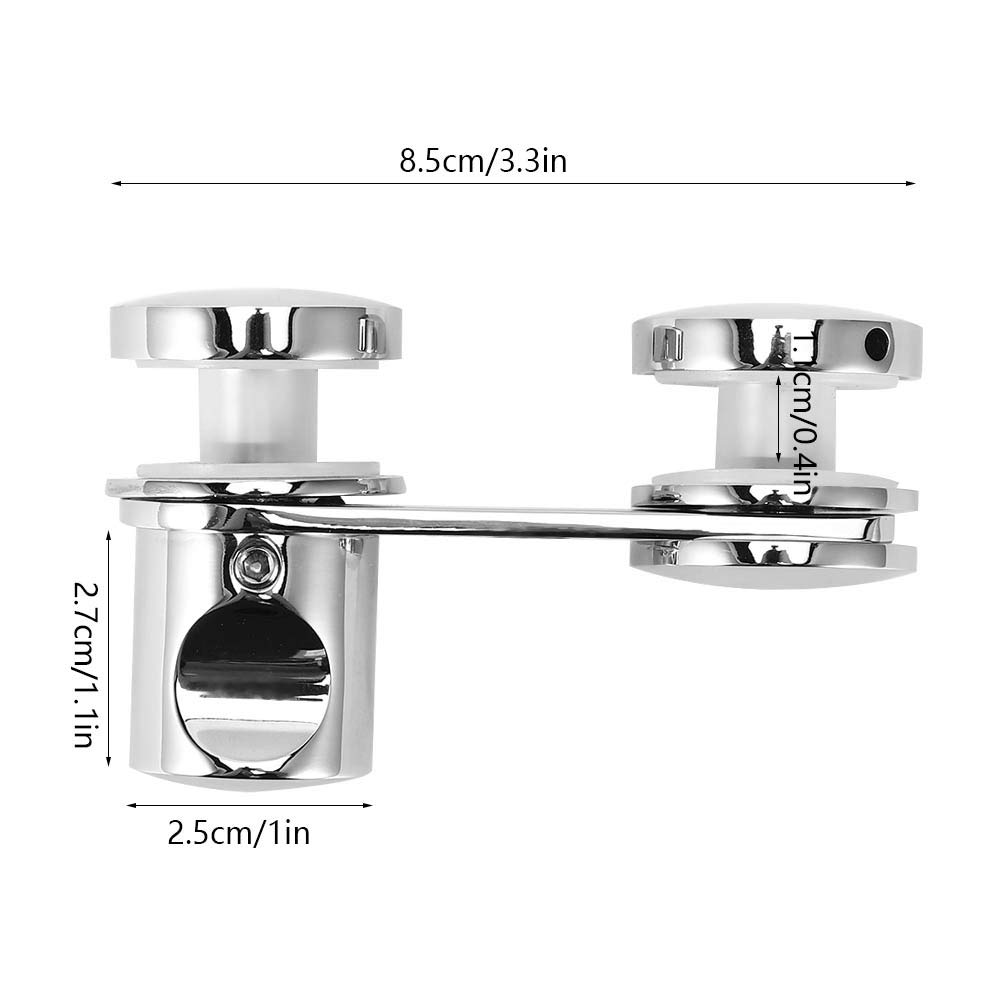 Premium Glass Door Lock for Bathroom & Shower - Heavy Duty Home & Office Security Hardware - Ideal for Privacy Protection in Residential & Commercial Spaces