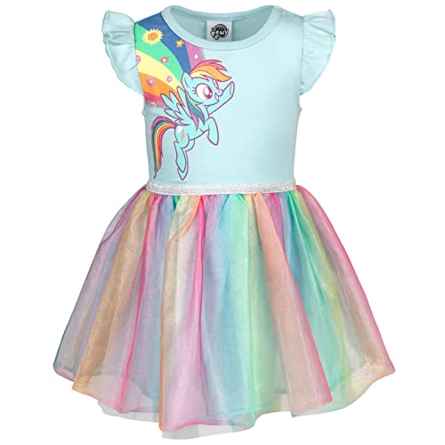 My Little Pony Girls Dress for Toddlers & Kids | Cute Cartoon Character Outfit for Playdates, Birthday Parties & Dress-Up