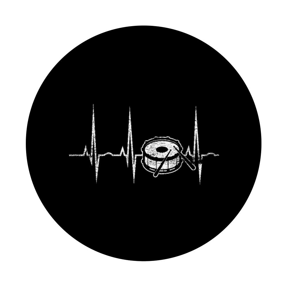 Heartbeat Drummer Music Gifts for Musicians - Unique Drum Accessories for Drummers & Music Lovers - Perfect for Birthdays, Anniversaries & Music Performances