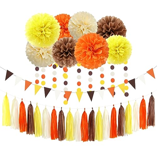 Coffee Ivory Orange Yellow