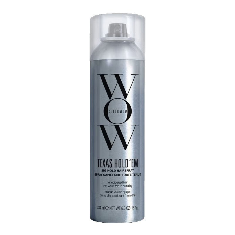 Color Wow Texas Hold 'Em Big Hold Hairspray - Strong Hold Hair Spray for Volume & Texture - Perfect for Curly, Wavy & Straight Hair - Salon Quality Styling for All-Day Hold