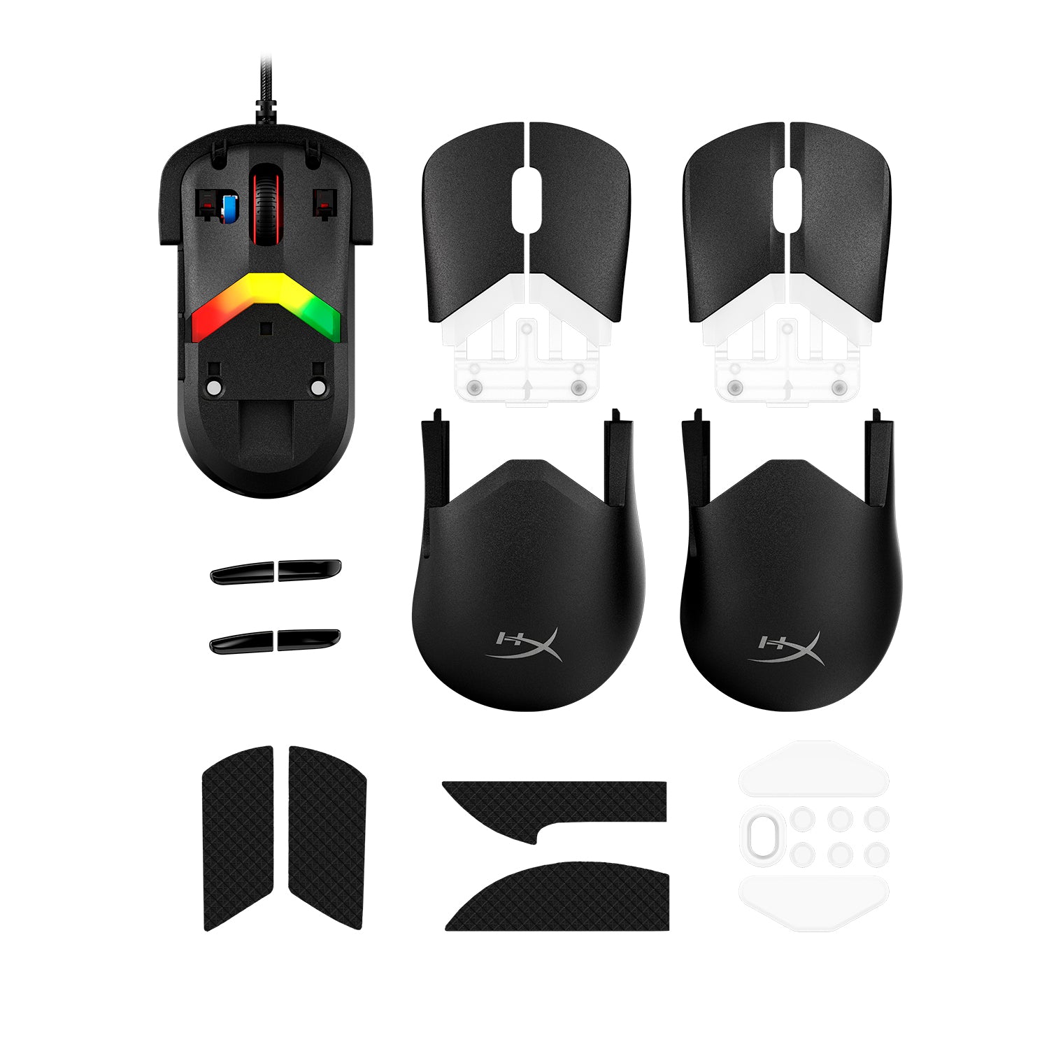HyperX Pulsefire Saga Gaming Mouse - Wired RGB Ergonomic Mouse with 16,000 DPI for PC, Mac - Perfect for FPS, MOBA, and eSports Gaming