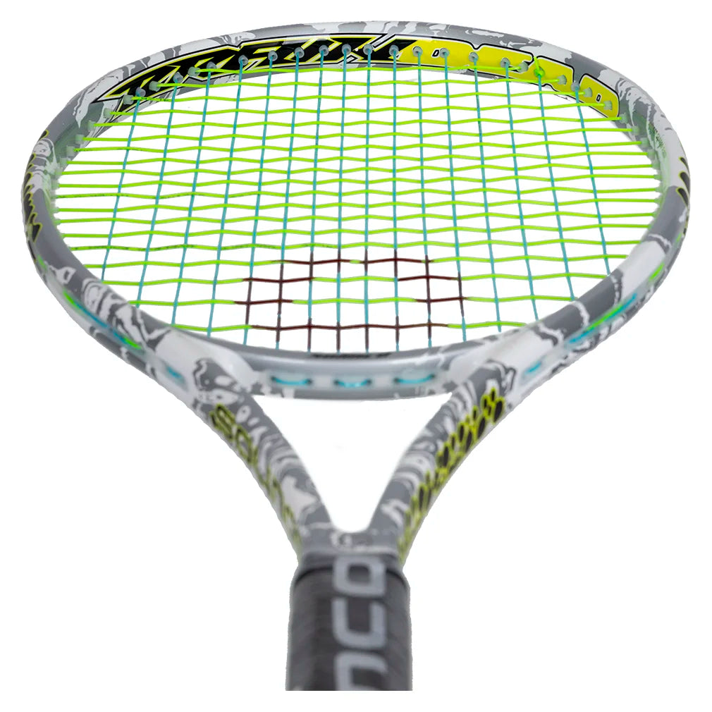 Brain Dead Whiteout V2 Tennis Racket - Premium Performance Racquet for Competitive Play & Training - Perfect for Tennis Enthusiasts & Club Players