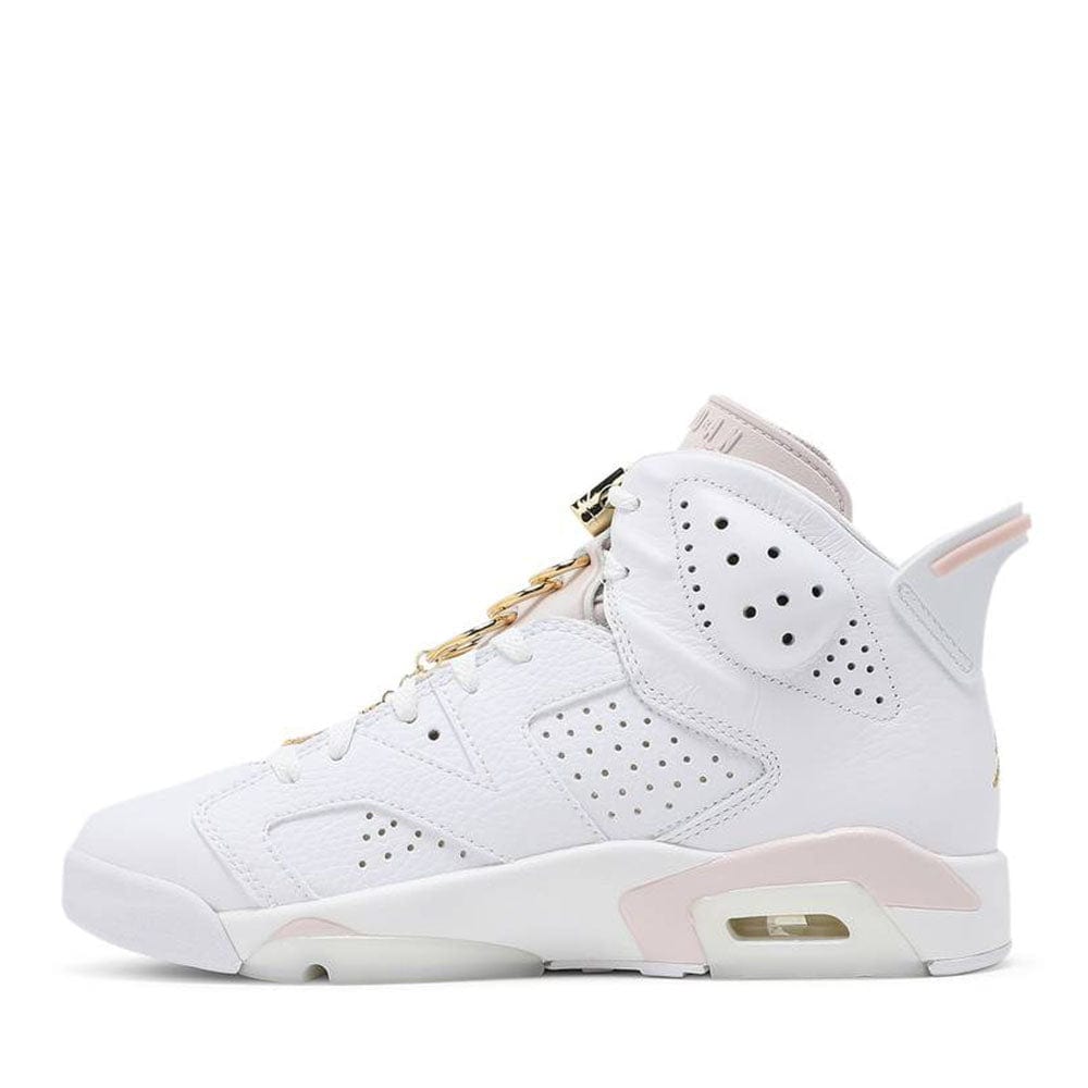 Nike Air Jordan 6 Retro Gold Hoops Basketball Shoes - Men's High-Top Sneakers for Streetwear & Court Performance | Perfect for Basketball Games, Casual Wear & Sneaker Collection
