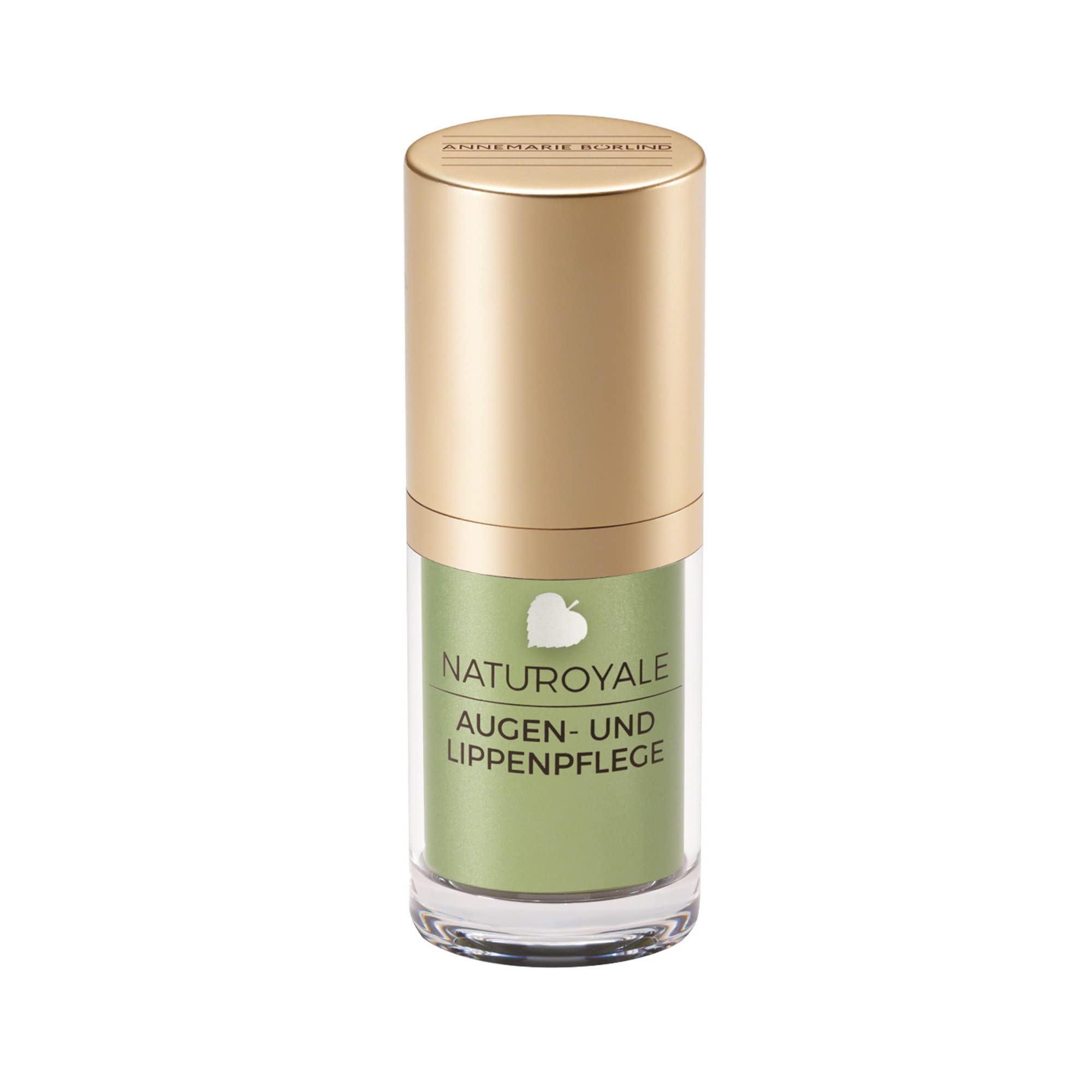 ANNEMARIE BÖRLIND NATUROYALE Eye & Lip Cream - Anti-Aging Treatment with Natural Antioxidants, Vitamin C & E, Jojoba Oil - Reduces Wrinkles, Brightens Dark Circles - 0.5 oz - Perfect for Morning & Night Skincare Routine